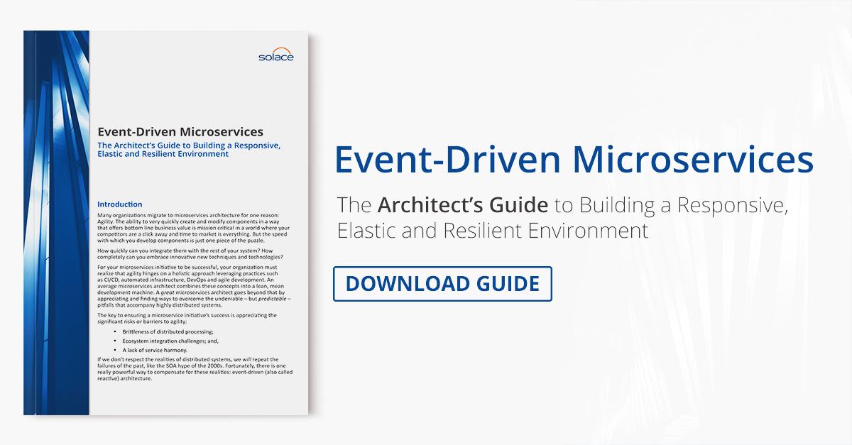 Event-driven microservice white paper