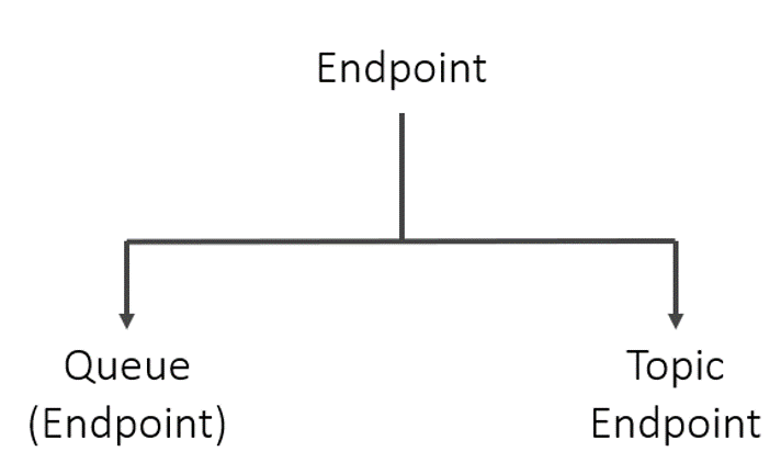 queue endpoint and topic endpoint