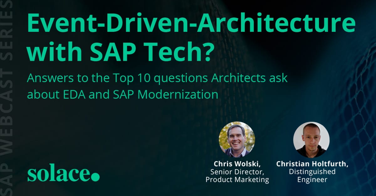 Event-Driven-Architecture with SAP Tech?