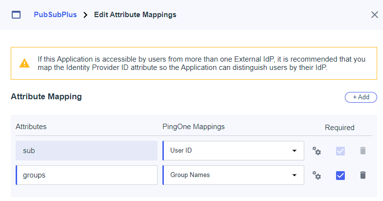 a screenshot to show how to edit attribute mappings